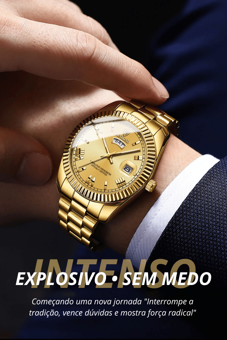 Relógio Magnus® Quartzo Clássico